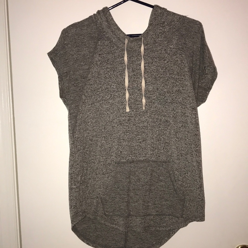 Gray hoodie